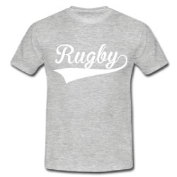 Tee shirt Rugby Gris