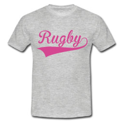 Tee shirt Rugby Gris
