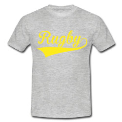 Tee shirt Rugby Gris