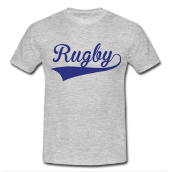 Tee shirt Rugby Gris