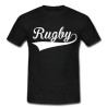 Tee shirt Rugby Noir