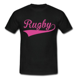 Tee shirt Rugby Noir