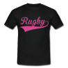 Tee shirt Rugby Noir