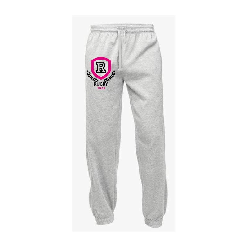 Bas de Jogging molleton Rugby Laurier Gris