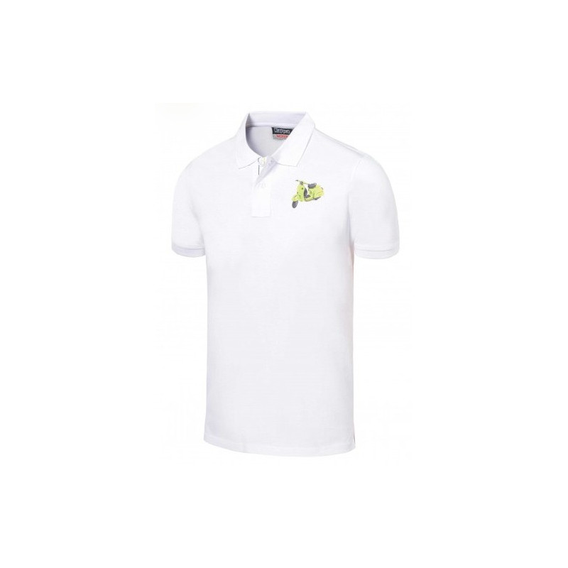 Polo Kappa Rugby Line Soleado Blanc