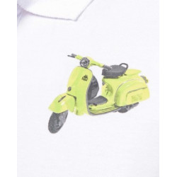 Polo Kappa Rugby Line Soleado Blanc