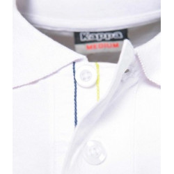 Polo Kappa Rugby Line Soleado Blanc