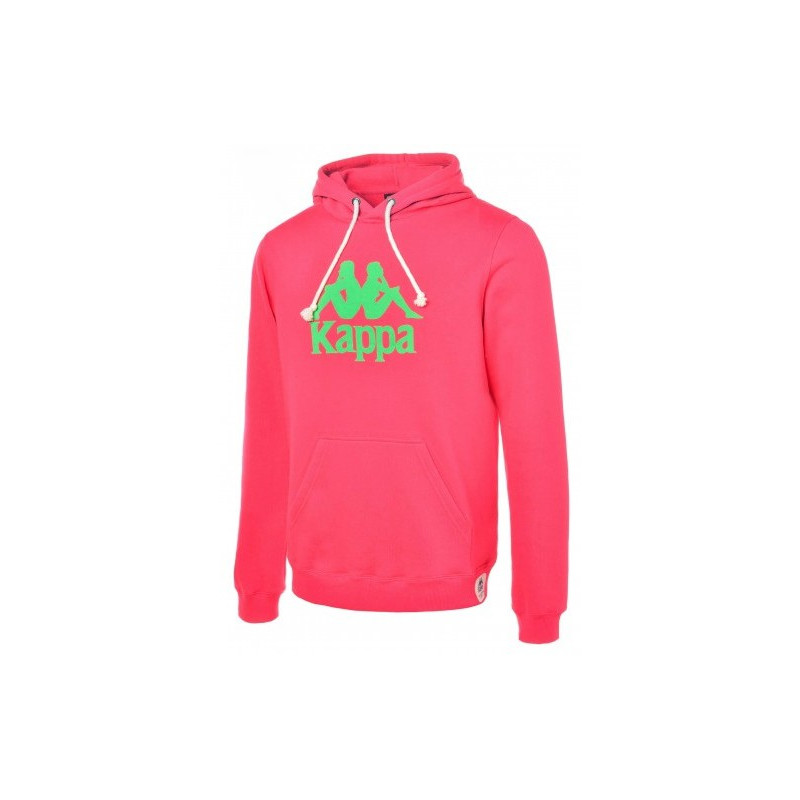 Sweat capuche Kappa Rugby Line Lavagno Fuschia