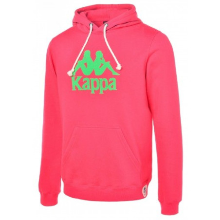 Sweat capuche Kappa Rugby Line Lavagno Fuschia