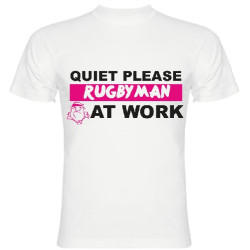 Tee Shirt Rugbyman at Work