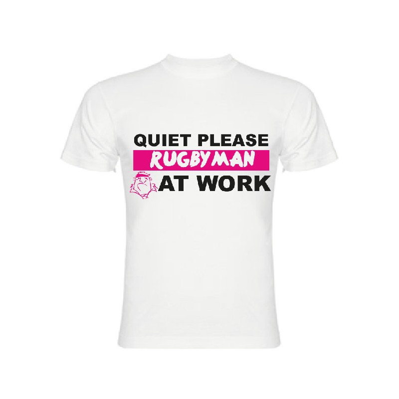 Tee Shirt Rugbyman at Work