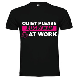 Tee Shirt Rugbyman at Work
