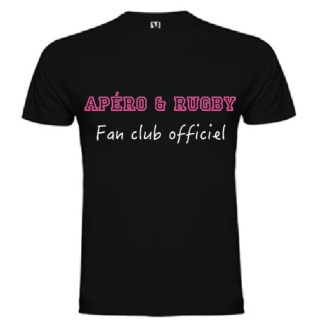 Te Shirt Apéro & Rugby Fan