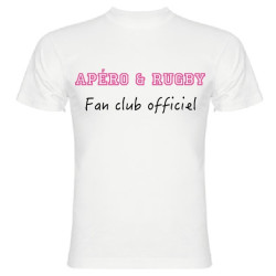 Te Shirt Apéro & Rugby Fan