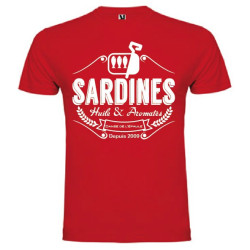 Tee Shirt Sardines 2 Rouge