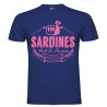 Tee Shirt Sardines 2 Bleu