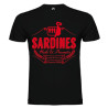 Tee Shirt Sardines 2 Noir