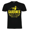 Tee Shirt Sardines 2 Noir