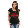 Tee Shirt femme Sardines 2 Noir