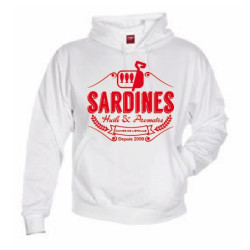 Sweat Sardines 2 Blanc