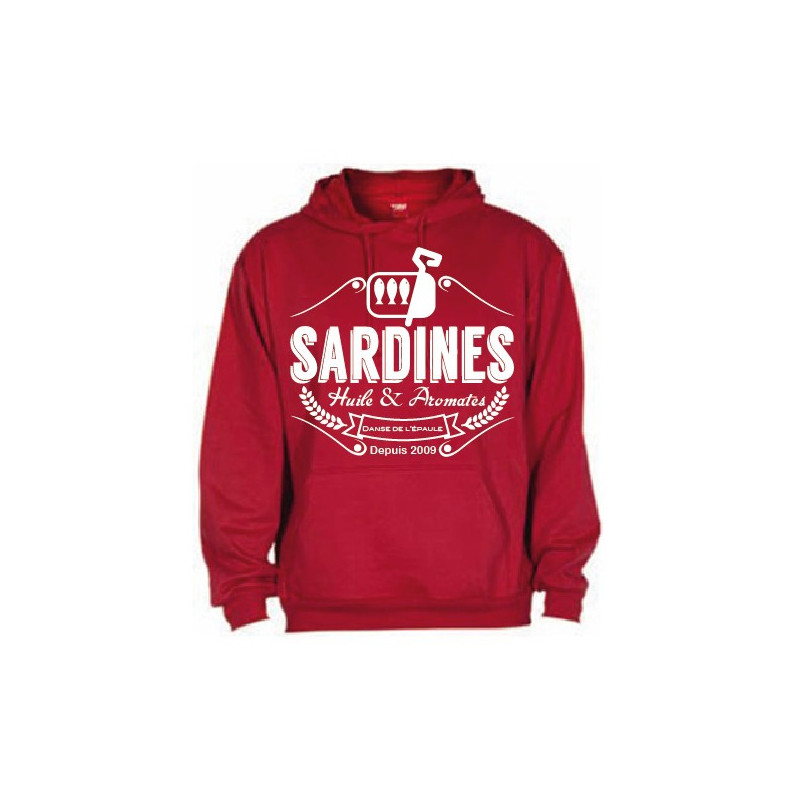 Sweat Sardines 2 Rouge