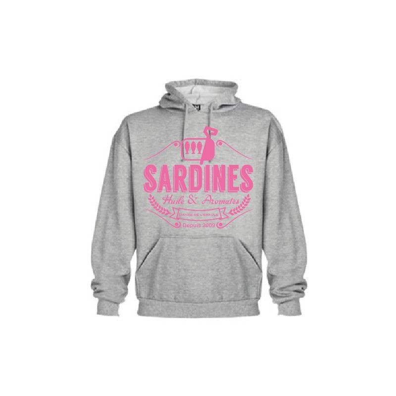 Sweat Sardines 2 Gris