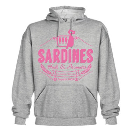 Sweat Sardines 2 Gris
