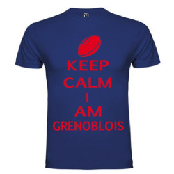 Tee Shirt Keep Calm I Am Grenoblois