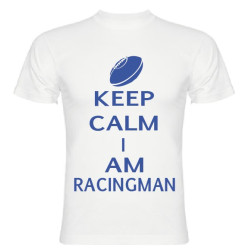 Tee Shirt Keep Calm I Am Racingman