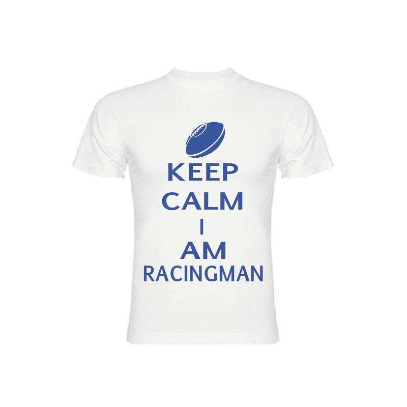 Tee Shirt Keep Calm I Am Racingman