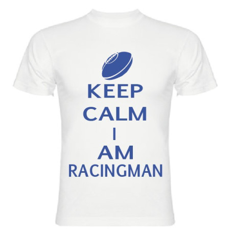 Tee Shirt Keep Calm I Am Racingman