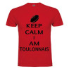 Tee Shirt Keep Calm I Am Toulonnais
