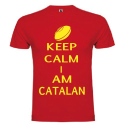 Tee Shirt Keep Calm I Am Catalan