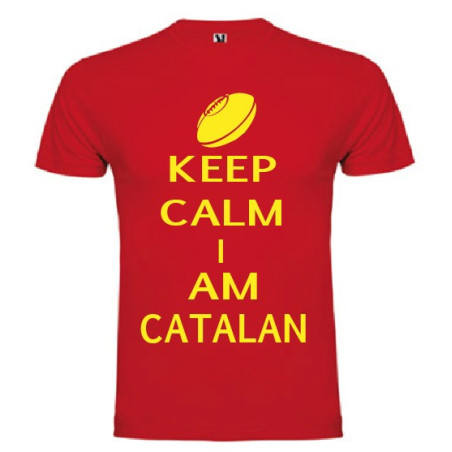 Tee Shirt Keep Calm I Am Catalan