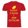 Tee Shirt Keep Calm I Am Catalan