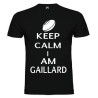 Tee Shirt Keep Calm I Am Gaillard