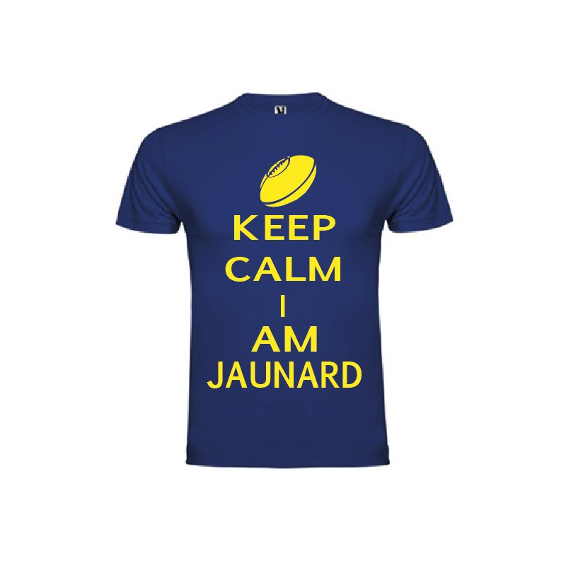 Tee Shirt Keep Calm I Am Jaunard