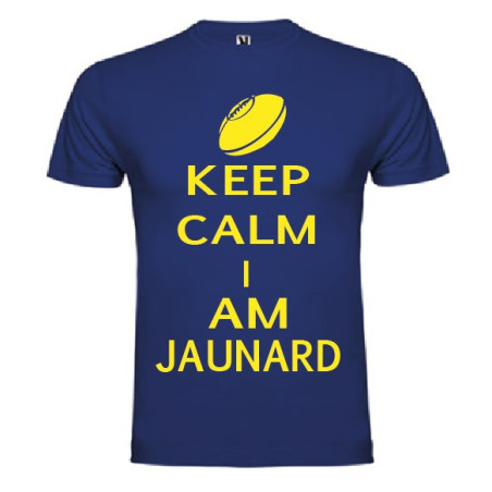 Tee Shirt Keep Calm I Am Jaunard