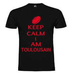 Tee Shirt Keep Calm I Am Toulousain