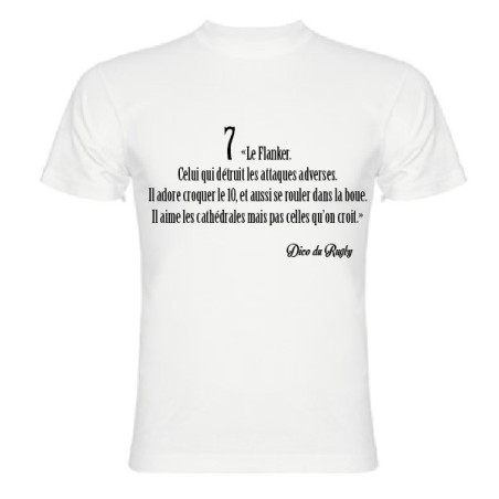 Tee Shirt Dico du Rugby n°7