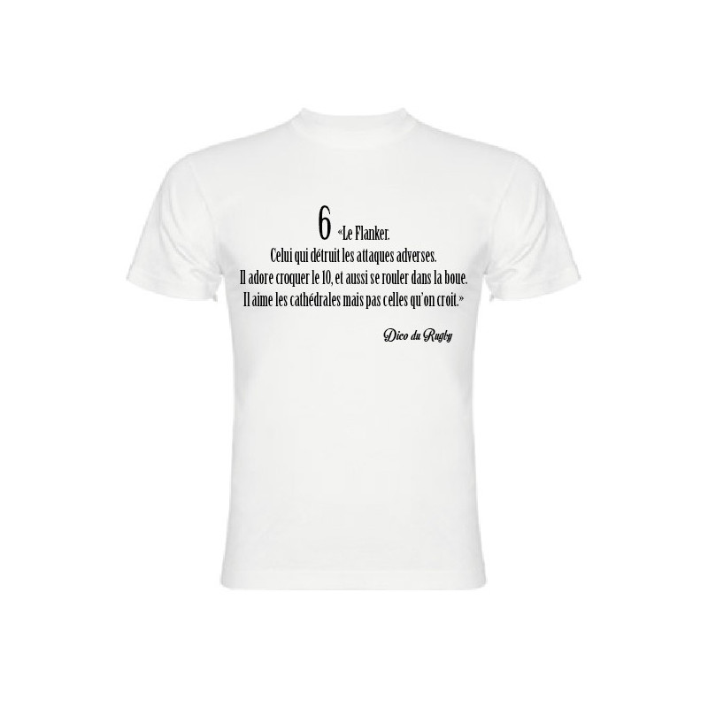 Tee Shirt Dico du Rugby n°6