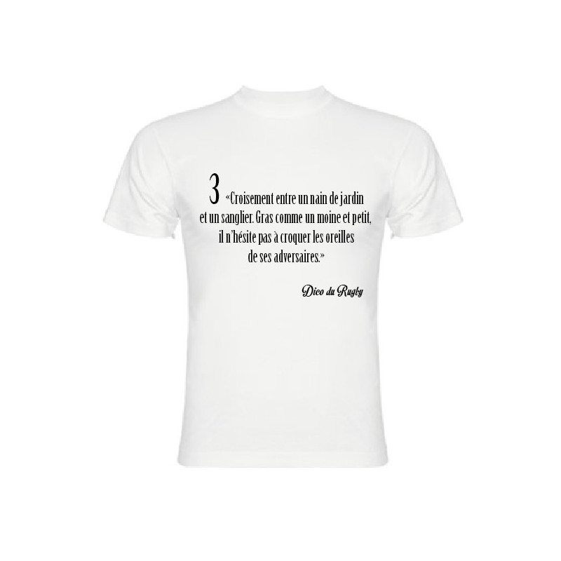 Tee Shirt Dico du Rugby n°3
