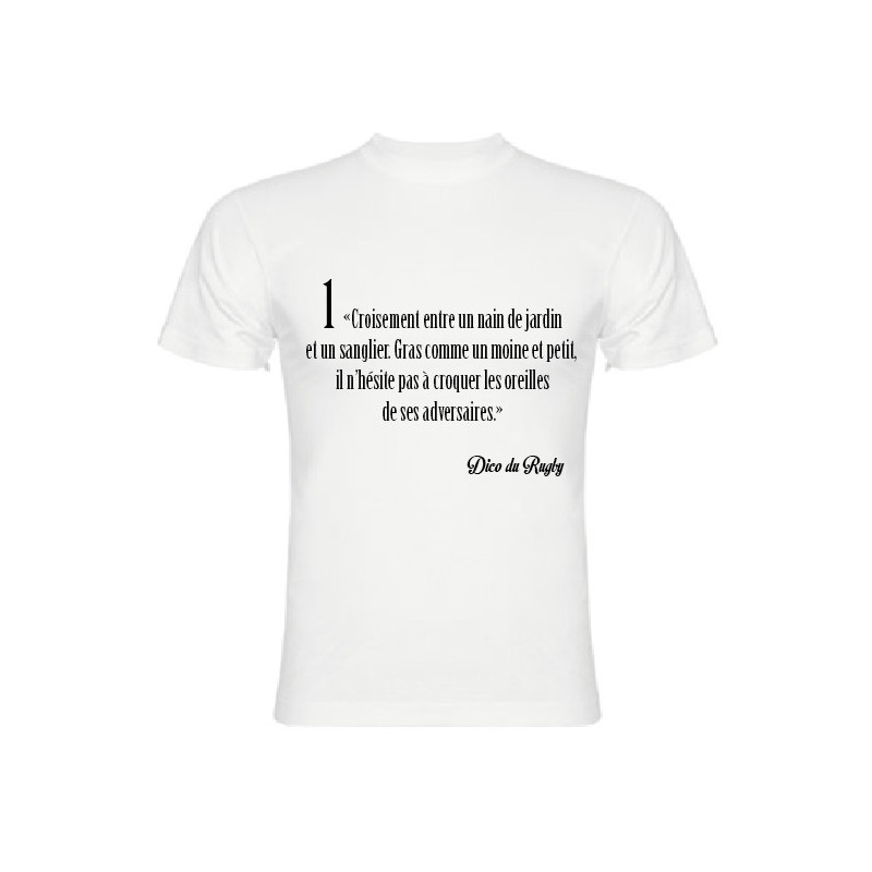 Tee Shirt Dico du Rugby n°1
