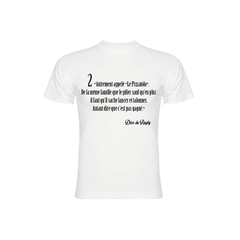 Tee Shirt Dico du Rugby n°2