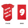 Body bébé Futur Demi de mêlée