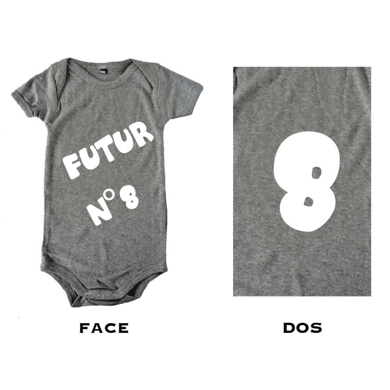 Body bébé Futur N°8