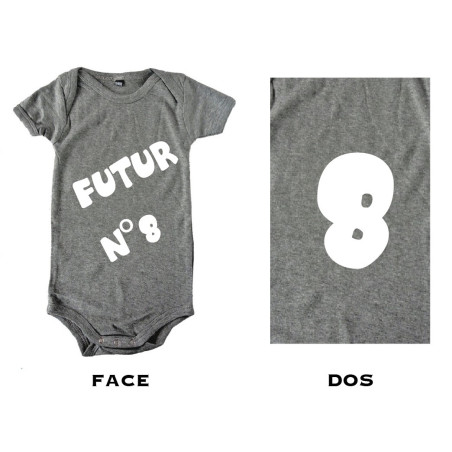 Body bébé Futur N°8