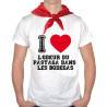 Tee Shirt I Love l'odeur du pastaga + bandana