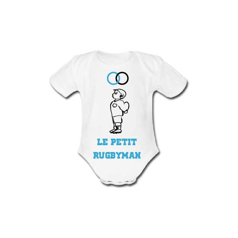 Body Le Petit Rugbyman "Anneaux"