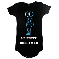 Body Le Petit Rugbyman "Anneaux"